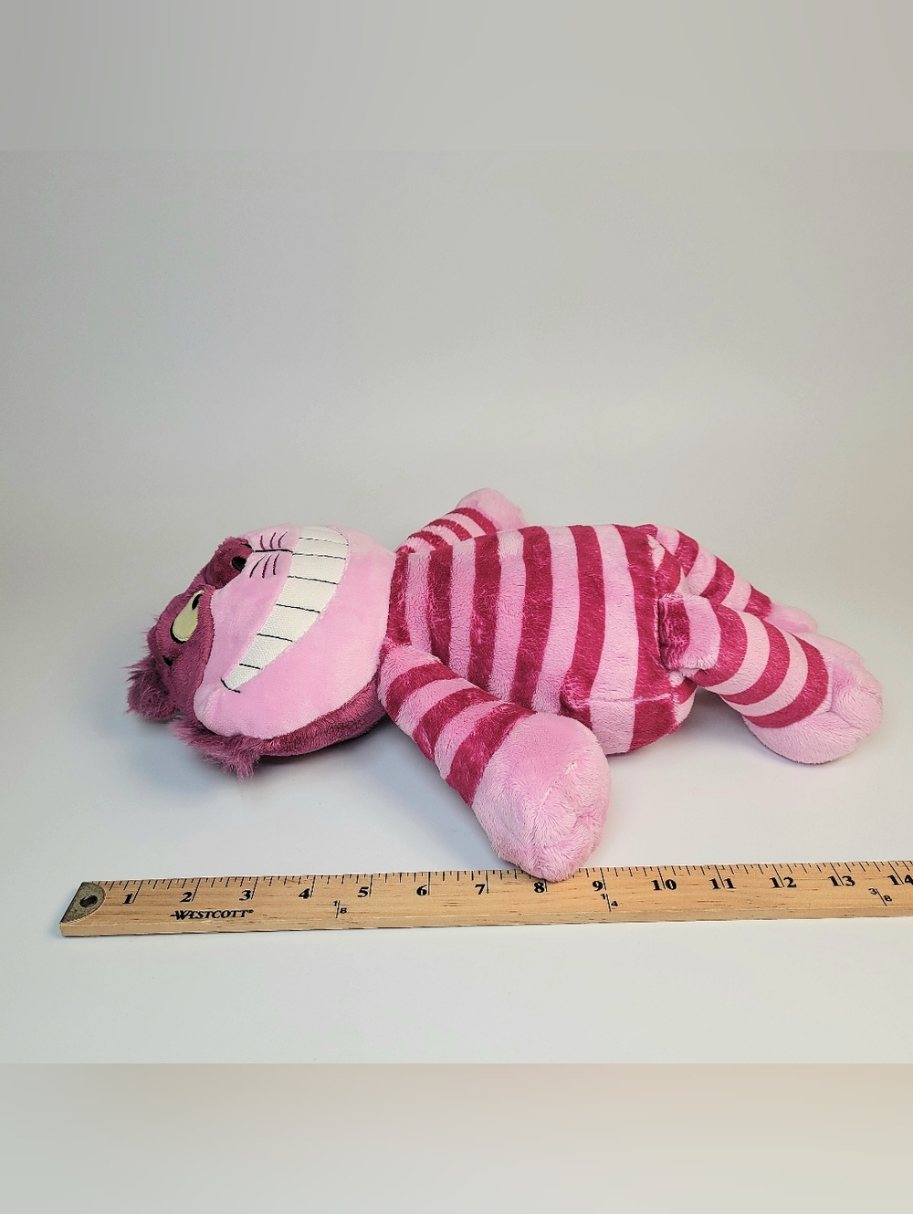 Scentsy Buddy Disney Cheshire Cat Alice in Wonderland Stuffed Plush Sitting 12" - Picture 12 of 12